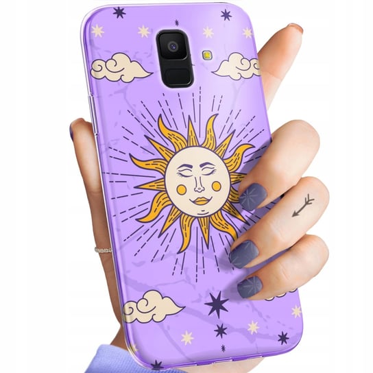 ETUI DO SAMSUNG GALAXY A6 2018 WZORY MODNE MODA FASHION OBUDOWA POKROWIEC Samsung Electronics