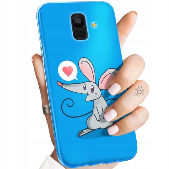 ETUI DO SAMSUNG GALAXY A6 2018 WZORY MYSZKA MOUSE MINI OBUDOWA POKROWIEC Samsung Electronics