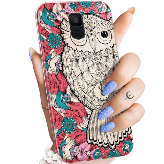 Etui Do Samsung Galaxy A6 2018 Wzory Sowa Sówka Sowy Obudowa Pokrowiec Case Samsung Electronics