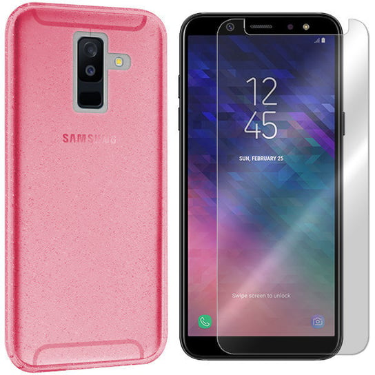 Etui Do Samsung Galaxy A6 Plus 2018 Dust + Szkło VegaCom