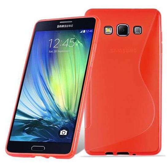 Etui Do Samsung Galaxy A7 2015 Pokrowiec w PIEKŁA CZERWIEŃ Pokrowiec Ochronny Obudowa Case Cover TPU Cadorabo Cadorabo
