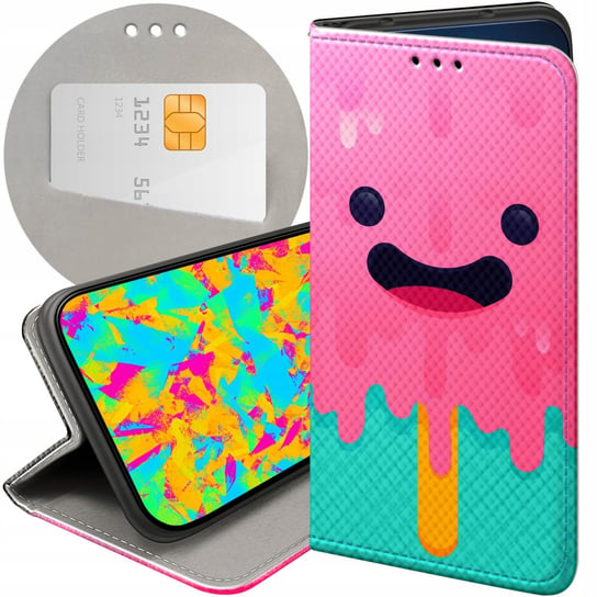 ETUI DO SAMSUNG GALAXY A7 2018 WZORY CANDY CUKIERKI SŁODYCZE SŁODKIE CASE Samsung Electronics