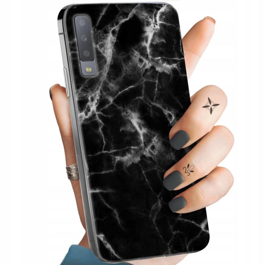 Etui Do Samsung Galaxy A7 2018 Wzory Marmur Marble Kamienie Naturalne Case Samsung