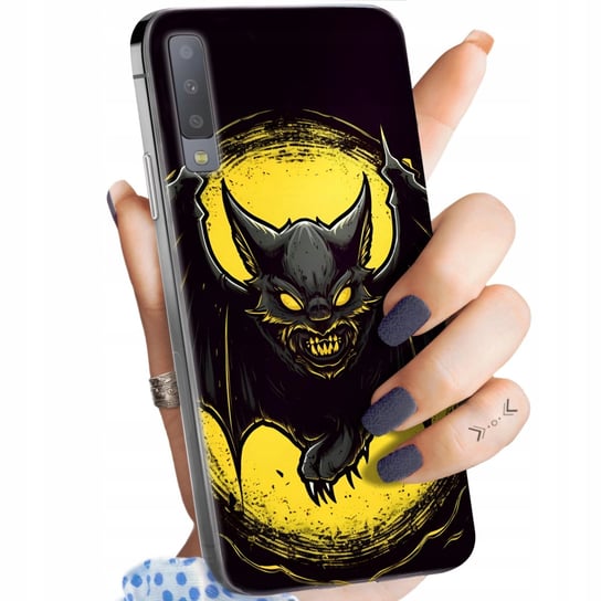 Etui Do Samsung Galaxy A7 2018 Wzory Nietoperz Bat Obudowa Pokrowiec Case Samsung