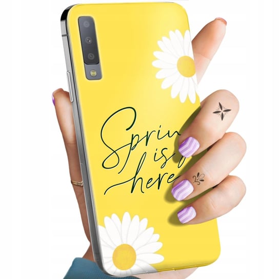Etui Do Samsung Galaxy A7 2018 Wzory Wiosna Wiosenne Spring Obudowa Case Samsung Electronics