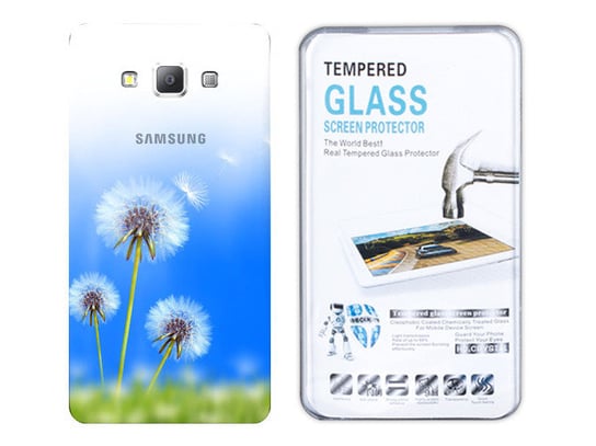 Etui Do Samsung Galaxy A7 Sm-A700 Gradient + Szkło Kreatui