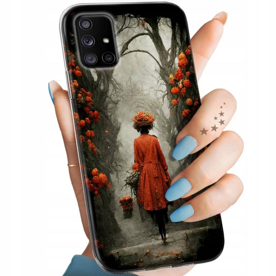 Etui Do Samsung Galaxy A71 5G Wzory Jesień Liście Autumn Obudowa Pokrowiec Samsung