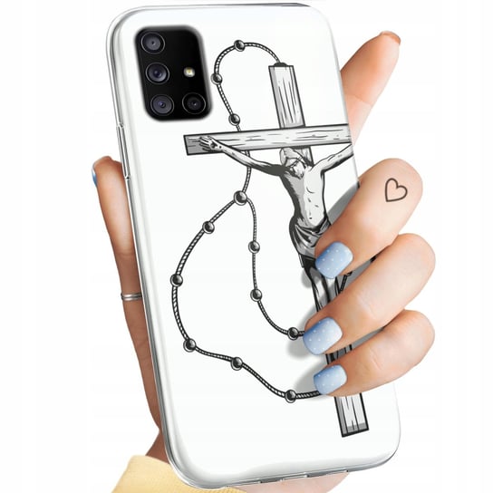 ETUI DO SAMSUNG GALAXY A71 5G WZORY JEZUS KRZYŻ RÓŻANIEC BÓG OBUDOWA CASE Samsung Electronics