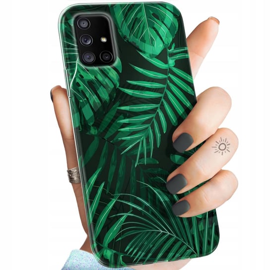 Etui Do Samsung Galaxy A71 5G Wzory Liście Liściaste Natura Obudowa Case Samsung Electronics