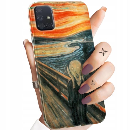 Etui Do Samsung Galaxy A71 Wzory Edvard Munch Krzyk Malarstwo Obudowa Case Samsung Electronics