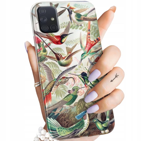 Etui Do Samsung Galaxy A71 Wzory Ernst Haeckel Przyroda Botanika Obudowa Samsung Electronics