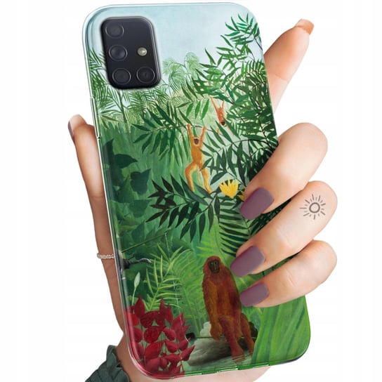 ETUI DO SAMSUNG GALAXY A71 WZORY HENRI ROUSSEAU PEJZAŻ MALARZ OBUDOWA CASE Samsung Electronics