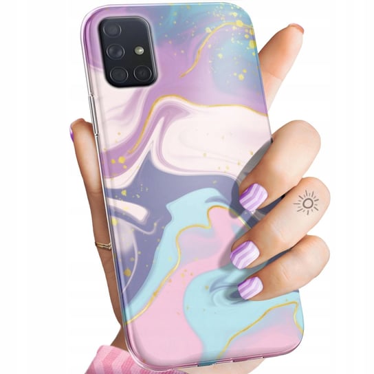 Etui Do Samsung Galaxy A71 Wzory Pastele Ilustracja Kolory Obudowa Case Samsung Electronics