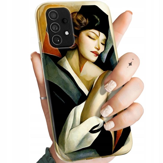 Etui Do Samsung Galaxy A72 Wzory Art Deco Łempicka Tamara Barbier Obudowa Samsung Electronics