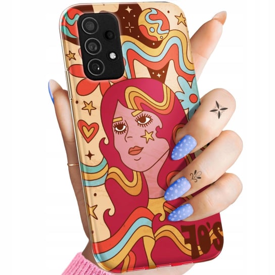 ETUI DO SAMSUNG GALAXY A72 WZORY HIPPIE PEACE HIPPISI OBUDOWA POKROWIEC Samsung Electronics