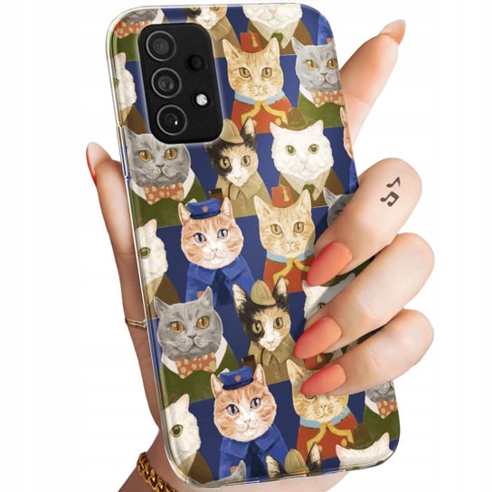 Etui Do Samsung Galaxy A72 Wzory Koty Kociaki Kotki Obudowa Pokrowiec Case Samsung