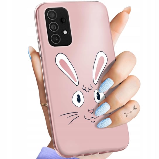 Etui Do Samsung Galaxy A72 Wzory Królik Zając Bunny Obudowa Pokrowiec Case Samsung Electronics