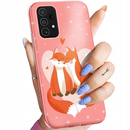 ETUI DO SAMSUNG GALAXY A72 WZORY LOVE MIŁOŚĆ ZAKOCHANIE OBUDOWA POKROWIEC Samsung Electronics