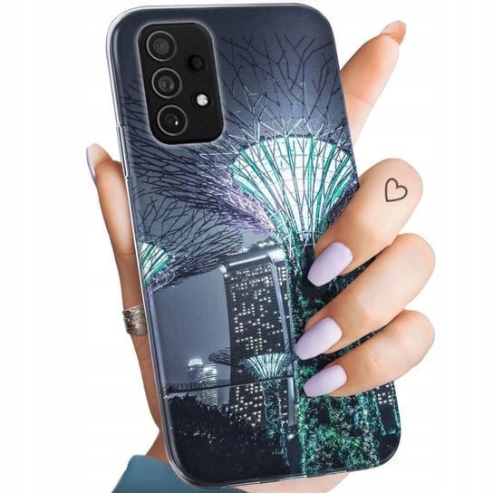 ETUI DO SAMSUNG GALAXY A72 WZORY MIASTA ARCHITEKTURA URBAN OBUDOWA CASE Samsung