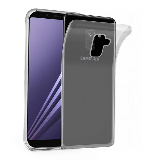 Etui Do Samsung Galaxy A8 2018 Pokrowiec w W PEŁNI PRZEZROCZYSTY Obudowa Ochronny TPU Silikon Case Cover Cadorabo Cadorabo