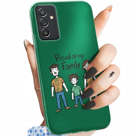 Etui Do Samsung Galaxy A82 5G Wzory Rodzina Familia Dom Obudowa Pokrowiec Samsung Electronics