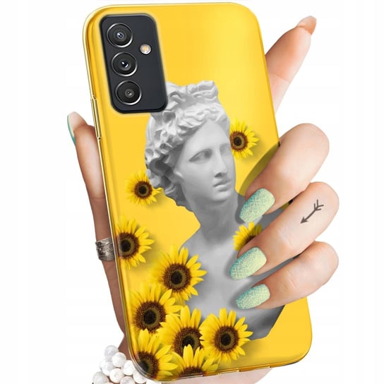 ETUI DO SAMSUNG GALAXY A82 5G WZORY ŻÓŁTE SŁONECZNE YELLOW OBUDOWA CASE Samsung Electronics