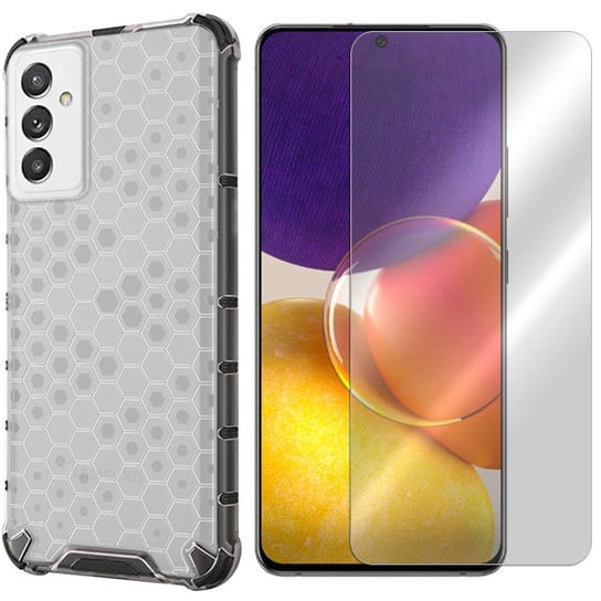 Etui Do Samsung Galaxy A82 Case Honey + Szkło 9H VegaCom
