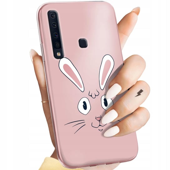Etui Do Samsung Galaxy A9 2018 Wzory Królik Zając Bunny Obudowa Pokrowiec Samsung
