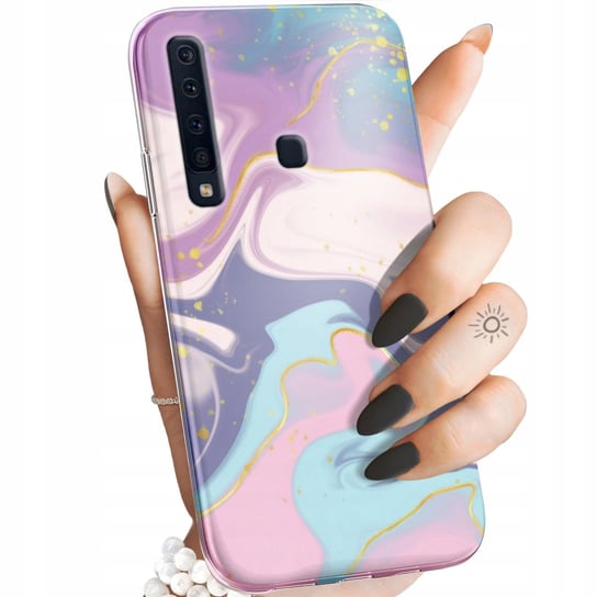 Etui Do Samsung Galaxy A9 2018 Wzory Pastele Ilustracja Kolory Obudowa Case Samsung