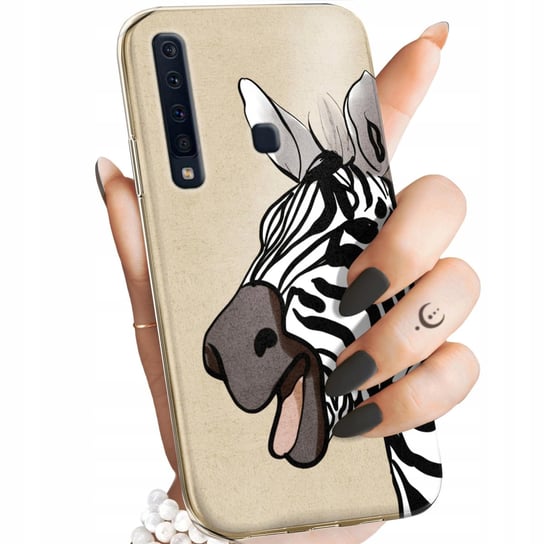 ETUI DO SAMSUNG GALAXY A9 2018 WZORY ZEBRA ZEBERKA PASKI OBUDOWA POKROWIEC Samsung Electronics