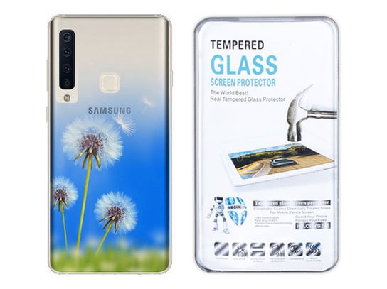 Etui Do Samsung Galaxy A9S Nadruk Gradient + Szkło Kreatui