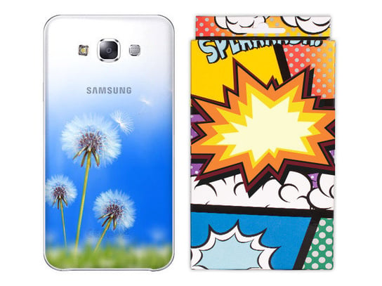 Etui Do Samsung Galaxy E7 Kreatui Gradient + Folia Kreatui