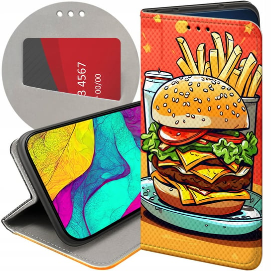 ETUI DO SAMSUNG GALAXY G530 GRAND PRIME WZORY HAMBURGER BURGERY FAST-FOOD Samsung