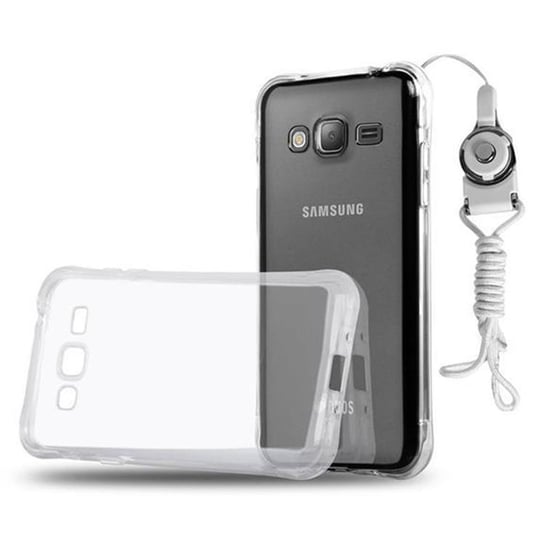 Etui Do Samsung Galaxy J1 2016 Pokrowiec w CAŁKOWICIE PRZEZROCZYSTE TPU Silicone Case Cover Obudowa TPU Cadorabo Cadorabo