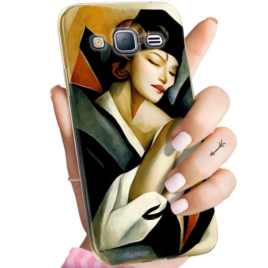 Etui Do Samsung Galaxy J3 2016 Wzory Art Deco Łempicka Tamara Barbier Case Samsung