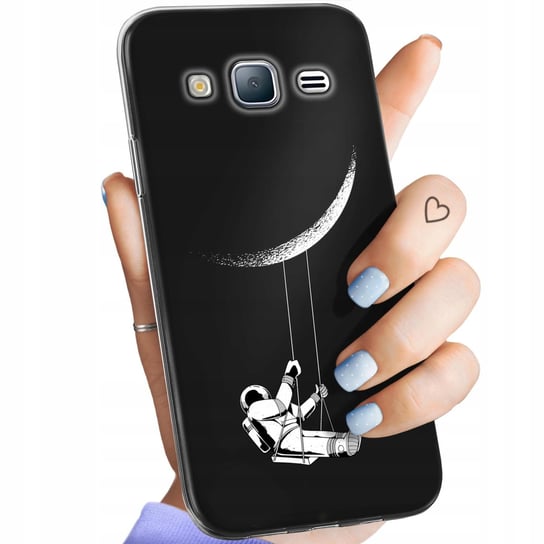 Etui Do Samsung Galaxy J3 2016 Wzory Kosmos Obudowa Pokrowiec Case Samsung