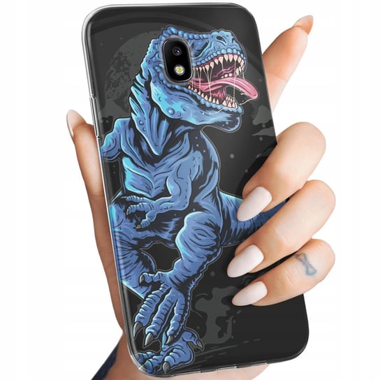 Etui Do Samsung Galaxy J3 2017 Wzory Dinozaury Reptilia Prehistoryczne Case Samsung Electronics