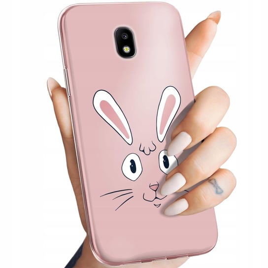 Etui Do Samsung Galaxy J3 2017 Wzory Królik Zając Bunny Obudowa Pokrowiec Samsung