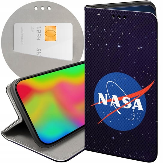 ETUI DO SAMSUNG GALAXY J3 2017 WZORY NASA KOSMOS ASTRONOMIA GWIAZDY FUTERAŁ Samsung Electronics