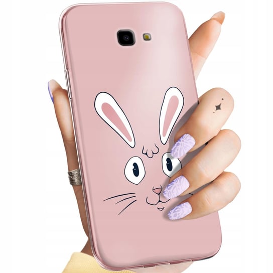 Etui Do Samsung Galaxy J4 Plus 2018 Wzory Królik Zając Bunny Obudowa Case Samsung
