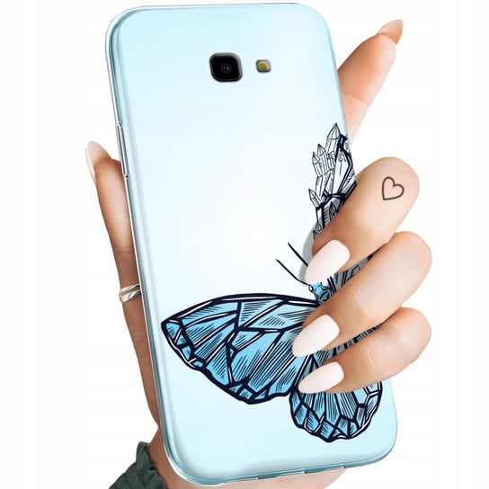 Etui Do Samsung Galaxy J4 Plus 2018 Wzory Motyle Butterfly Barwne Obudowa Samsung Electronics