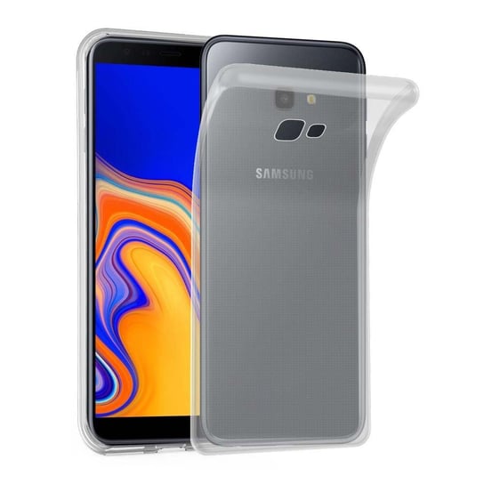 Etui Do Samsung Galaxy J4 PLUS Pokrowiec w W PEŁNI PRZEZROCZYSTY Obudowa Ochronny TPU Silikon Case Cover Cadorabo Cadorabo