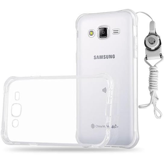 Etui Do Samsung Galaxy J5 2015 Pokrowiec w CAŁKOWICIE PRZEZROCZYSTE TPU Silicone Case Cover Obudowa TPU Cadorabo Cadorabo