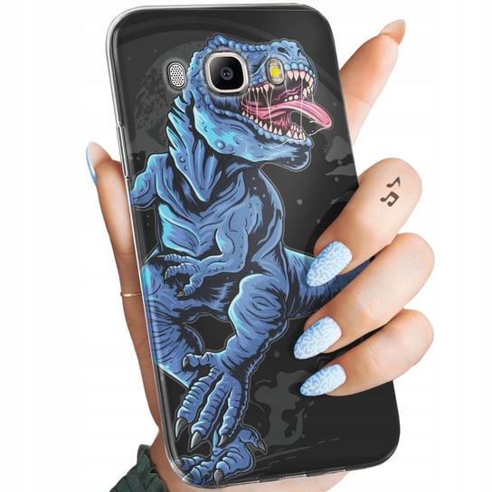 Etui Do Samsung Galaxy J5 2016 Wzory Dinozaury Reptilia Prehistoryczne Case Samsung Electronics