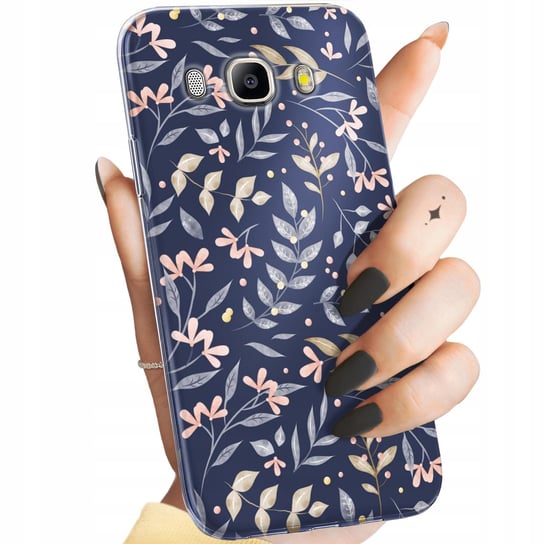 Etui Do Samsung Galaxy J5 2016 Wzory Floral Botanika Bukiety Obudowa Case Samsung
