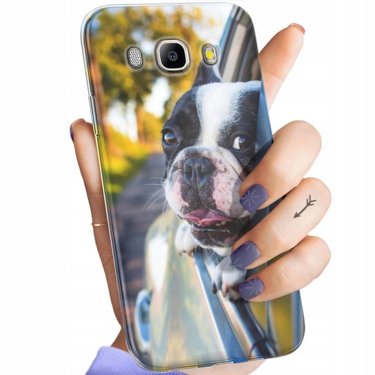 Etui Do Samsung Galaxy J5 2016 Wzory Mops Buldog Francuski Angielski Case Samsung