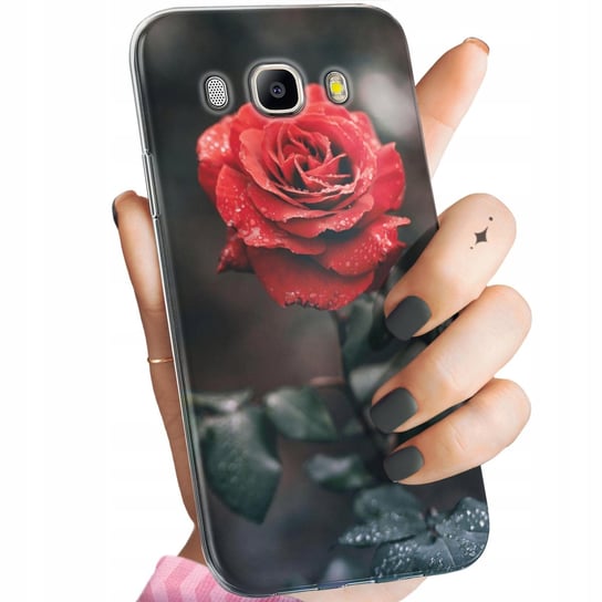 Etui Do Samsung Galaxy J5 2016 Wzory Róża Z Różą Rose Obudowa Pokrowiec Samsung Electronics