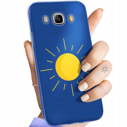 ETUI DO SAMSUNG GALAXY J5 2016 WZORY SŁOŃCE PLANETY SUN OBUDOWA POKROWIEC Samsung Electronics