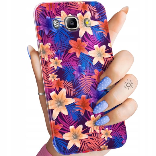 ETUI DO SAMSUNG GALAXY J5 2016 WZORY TROPIC TROPIKALNE TROPIKI EGZOTYKA Samsung Electronics