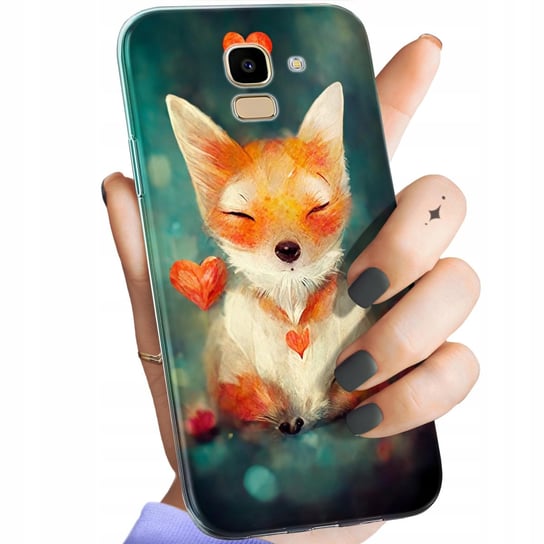 Etui Do Samsung Galaxy J6 2018 Wzory Liski Lisy Fox Obudowa Pokrowiec Case Samsung Electronics